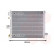 Condenseur, climatisation 82005194 International Radiators, Vignette 2