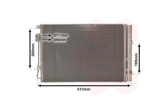 Condenseur, climatisation 82005269 International Radiators, Image 2