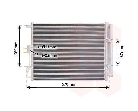 Condenseur, climatisation 82015705 International Radiators