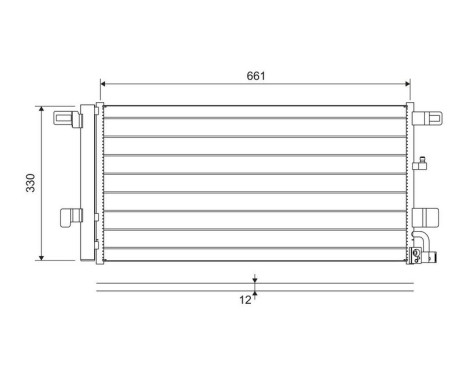 Condenseur, climatisation 822650 Valeo