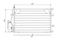 Condenseur, climatisation 822746 Valeo