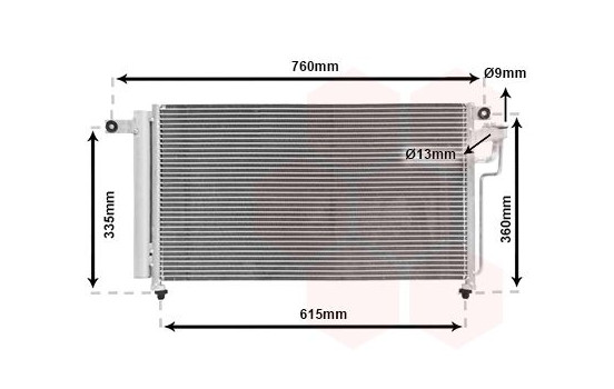 Condenseur, climatisation 83005081 International Radiators, Image 2