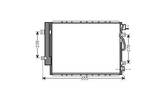 Condenseur, climatisation 83005123 International Radiators