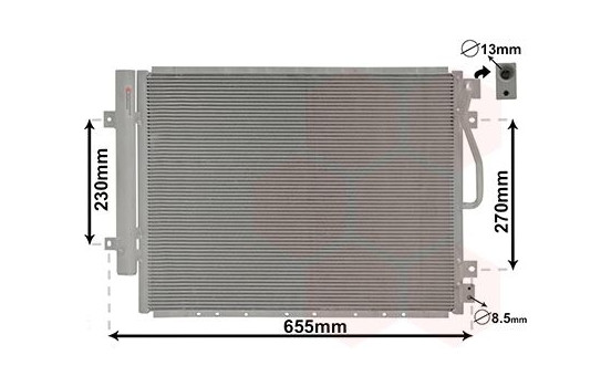Condenseur, climatisation 83005123 International Radiators, Image 2