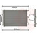 Condenseur, climatisation 83015702 International Radiators Plus