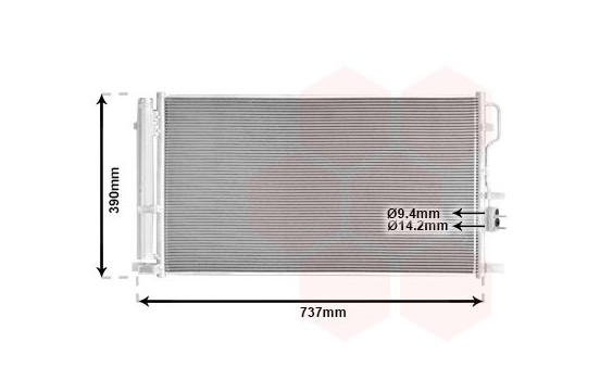 Condenseur, climatisation 83015711 International Radiators, Image 2