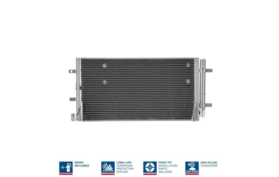 Condenseur, climatisation 940042 Nissens, Image 3
