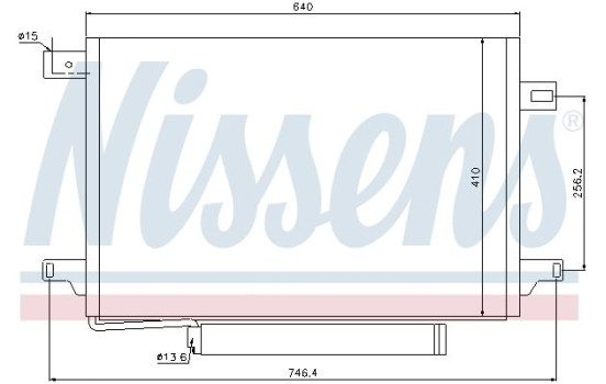 Condenseur, climatisation 940054 Nissens, Image 5