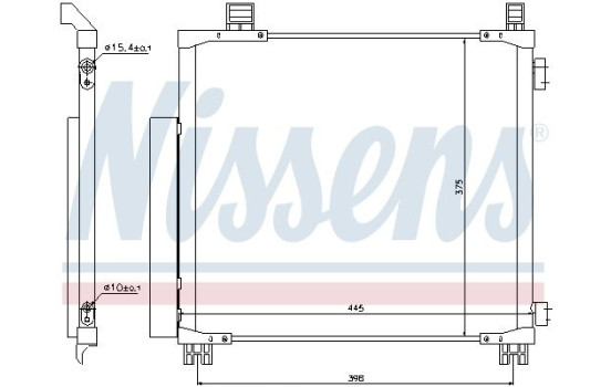 Condenseur, climatisation 940136 Nissens, Image 3