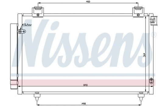 Condenseur, climatisation 940199 Nissens, Image 5