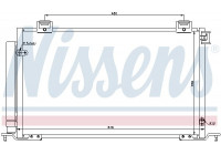 Condenseur, climatisation 940200 Nissens