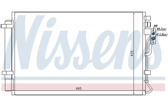 Condenseur, climatisation 940216 Nissens, Image 6