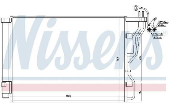 Condenseur, climatisation 940245 Nissens, Image 5