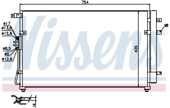 Condenseur, climatisation 940269 Nissens, Image 6