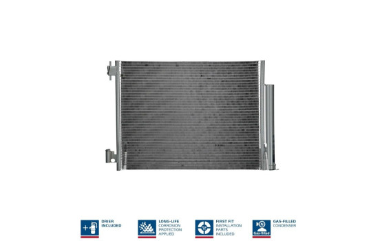 Condenseur, climatisation 940321 Nissens, Image 3