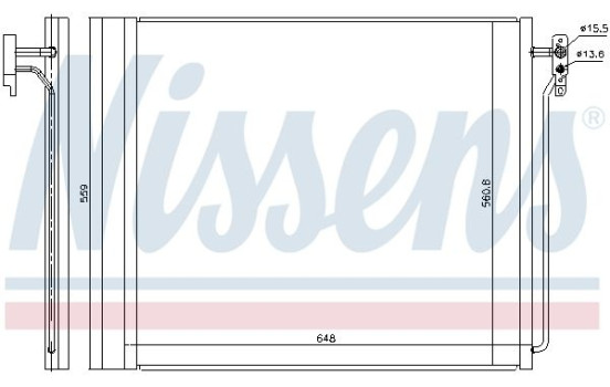 Condenseur, climatisation 940343 Nissens