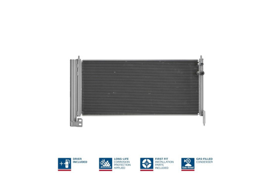 Condenseur, climatisation 940487 Nissens, Image 3