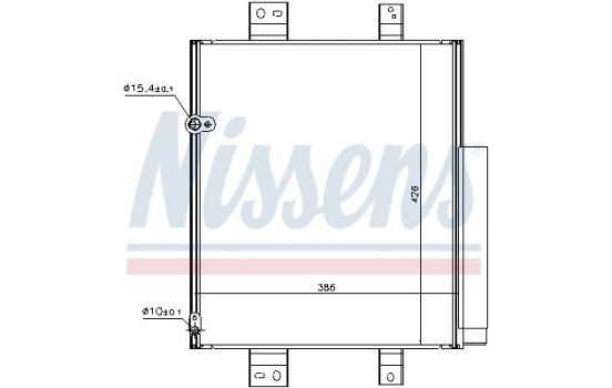 Condenseur, climatisation 940492 Nissens, Image 5