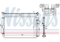 Condenseur, climatisation 940599 Nissens