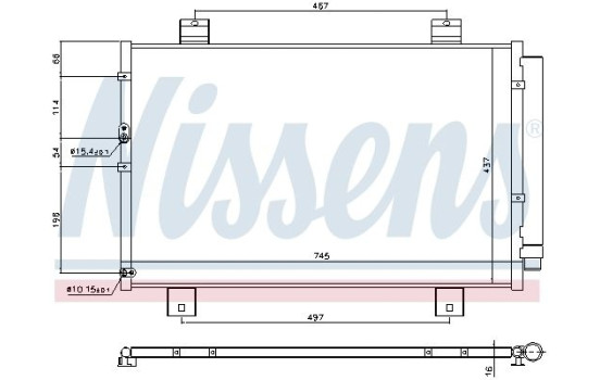 Condenseur, climatisation 940697 Nissens