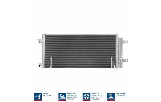 Condenseur, climatisation 940734 Nissens, Image 3