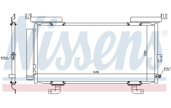 Condenseur, climatisation 940794 Nissens