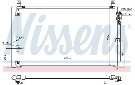 Condenseur, climatisation 941173 Nissens, Image 5