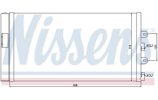 Condenseur, climatisation 94669 Nissens, Image 7