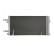 Condenseur, climatisation 94985 Nissens, Vignette 3