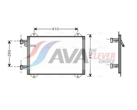 Condenseur, climatisation AI5193 Ava Quality Cooling