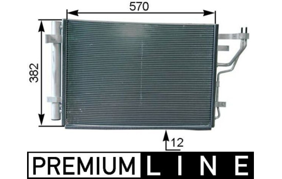 Condenseur, climatisation BEHR *** PREMIUM LINE ***, Image 2