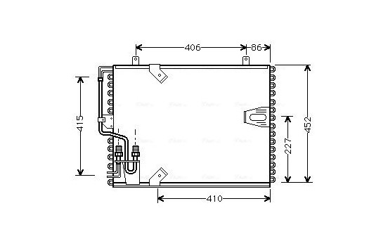 Condenseur, climatisation BW5183 Ava Quality Cooling