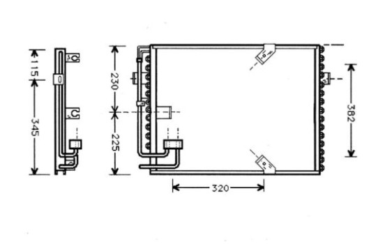 Condenseur, climatisation BW5187 Ava Quality Cooling