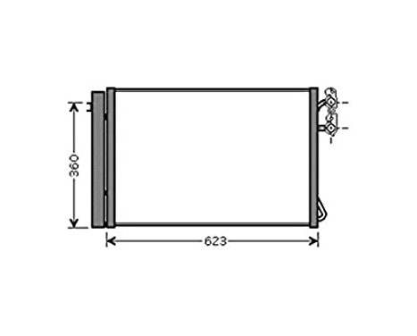 Condenseur, climatisation BWA5295D Ava Quality Cooling