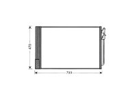 Condenseur, climatisation BWA5370D Ava Quality Cooling