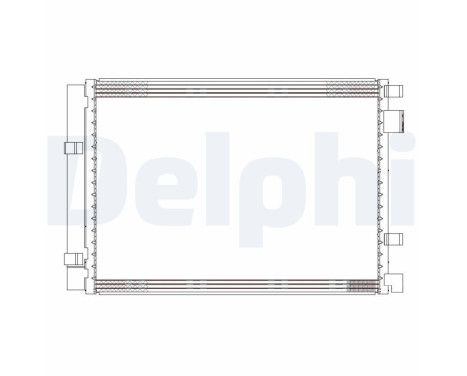 Condenseur, climatisation CF20306 Delphi