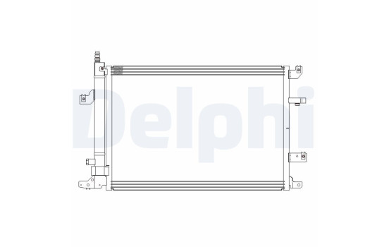Condenseur, climatisation CF20316 Delphi, Image 2