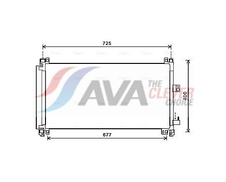 Condenseur, climatisation CN5273D Ava Quality Cooling