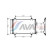 Condenseur, climatisation CNA5231D Ava Quality Cooling, Vignette 2