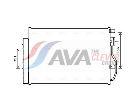 Condenseur, climatisation CTA5048D Ava Quality Cooling