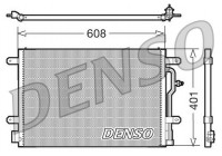 Condenseur, climatisation DCN02012 Denso