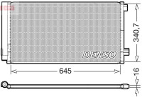 Condenseur, climatisation DCN06020 Denso