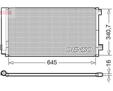 Condenseur, climatisation DCN06020 Denso