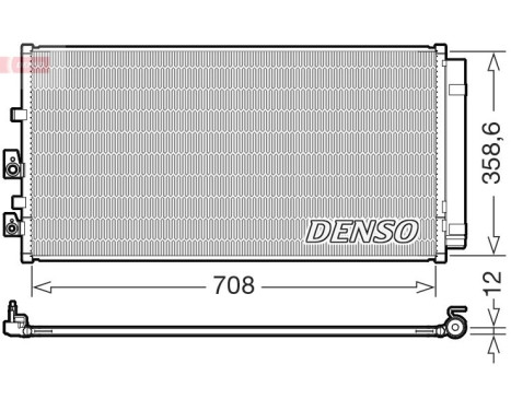 Condenseur, climatisation DCN10062 Denso