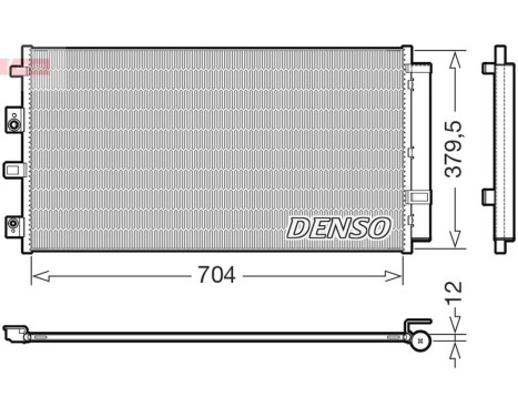 Condenseur, climatisation DCN10065 Denso