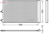 Condenseur, climatisation DCN17061 Denso