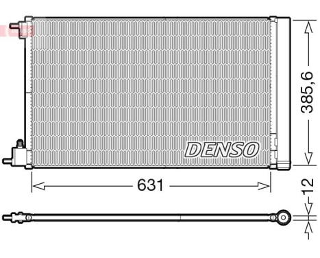 Condenseur, climatisation DCN20039 Denso