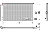 Condenseur, climatisation DCN33014 Denso