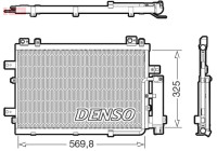 Condenseur, climatisation DCN41030 Denso
