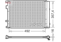 Condenseur, climatisation DCN43020 Denso